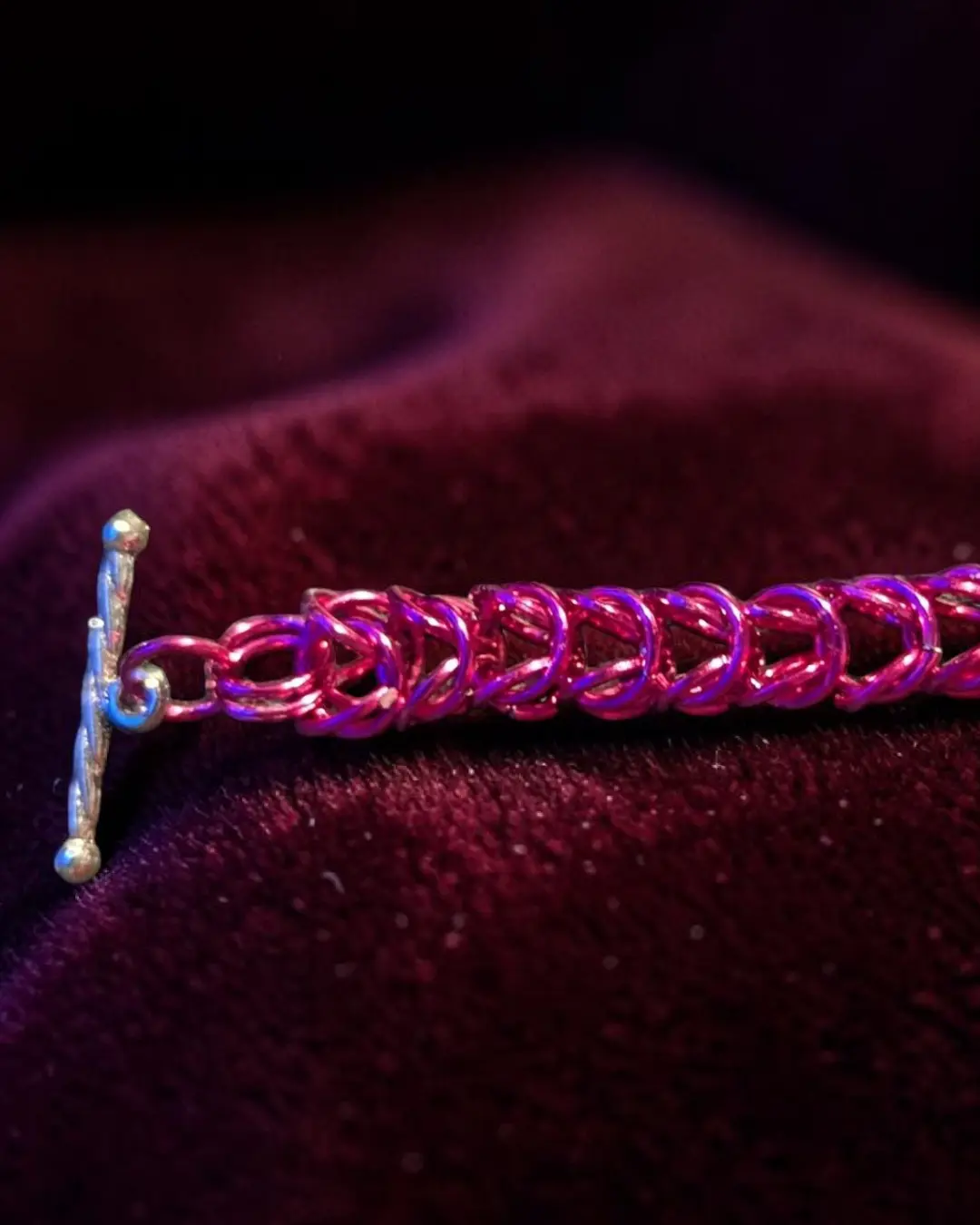 Brikk | Box Weave Chainmail | Colored Aluminum