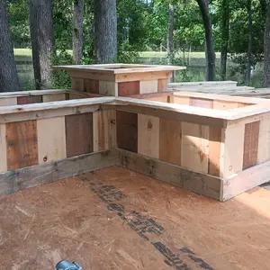 Tiered L- Shaped Corner Planter/ Patio Planter