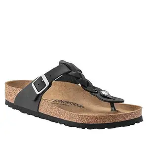 Birkenstock Gizeh Braided Leather Thong Sandal