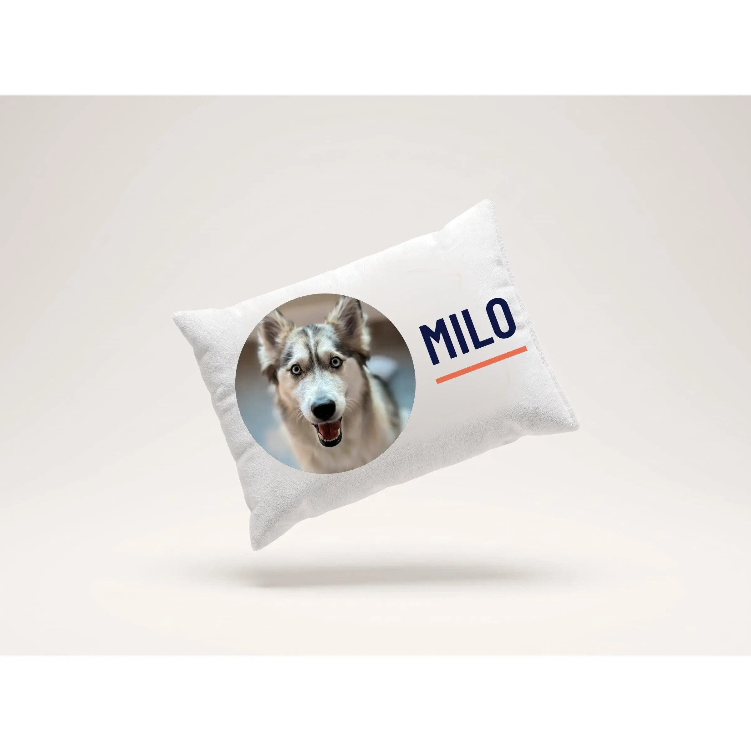 Barkable Personalized Plush Dog Bed