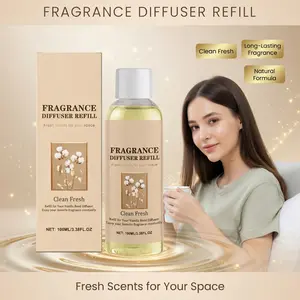 Aromatherapy Diffuser Refill - Long Lasting Fragrance, Cozy Warm Atmosphere & Romantic Mood Enhancer for Home