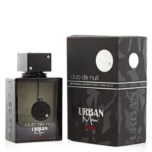 Armaf Men's Club De Nuit Urban Elixir EDP 3.6 oz - Regular Edition with Pink Pepper & Bergamot Top Notes