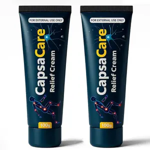 Capsacare Neuropathy Relief Cream: All-Natural Formula with Capsaicin, Arnica, Menthol, MSM & Glucosamine |   Fast Absorption, Mild Relief for Feet, Hands, Legs, Muscles, Joints & Waist Therapy Therapeutic Treatment, Healthcare, Wellness, Pain Relief Crea