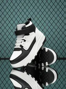 Casual Roller Skates, Four-Wheel Detachable Velcro Sports Shoes, Shoes with Wheels, Suitable for Boys and Girls Outdoor Roller Skating, Comfortable Wear