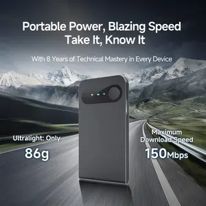 2026 Portable WiFi Hotspot , High Speed Global Internet Access, Ultra-Fast Mobile WiFi Device, Travel, Car & Outdoor Usage