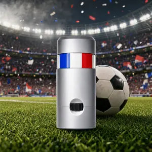 Portable Twist Up Blue White Red French&USA Flag Face Paint Stick, Smooth Cream Body Paint, Easy Clean For Football Matches & National Celebrations，Suitable for any sports event occasion，A must-have for fans