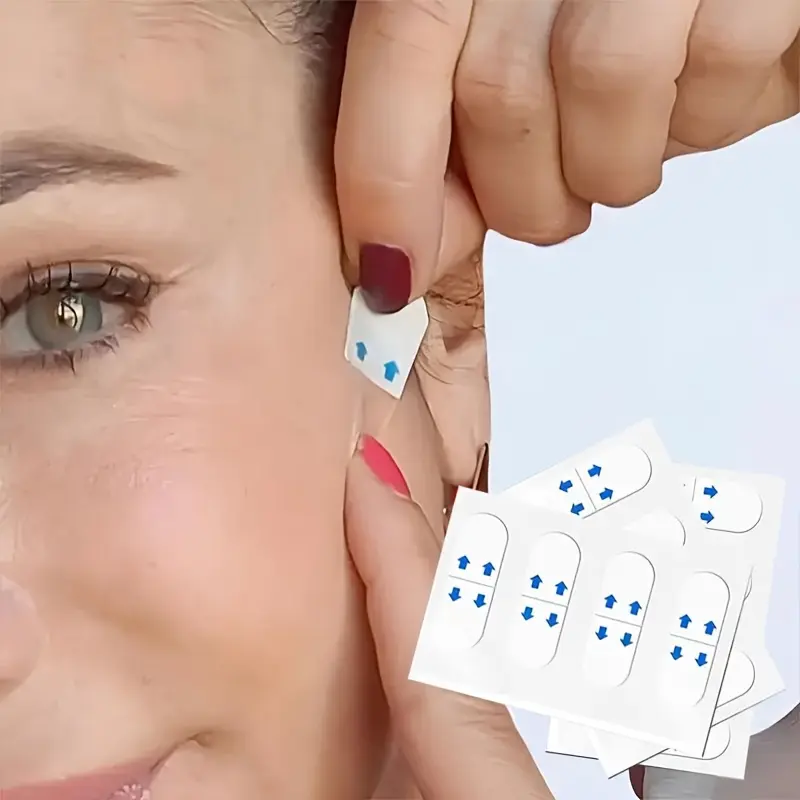 200pcs Invisible Face Shaping Tape, Face Lifting Tape, Instant Daily Gentle Facial Slimming Patch, Waterproof Elastic Wrinkle Lift Stickers, Neck Lift & Skin Tightening, Double Chin Reducer