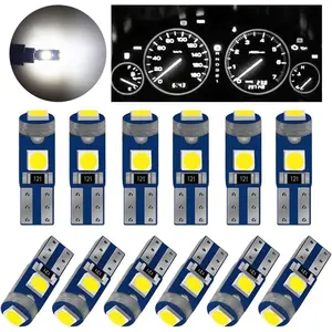 LED Bulbs, LED Bulb 12 Volt Replacement, Bright Canbus Error Free, Compatible with Auto,Car,Gauge Cluster,Dashboard Light,Lamp,Instrument Panel Indicator (White)