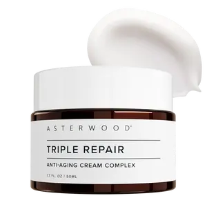 Triple Repair Cream | Matrixyl 3000 + Argireline Peptide + Vitamin C + Hyaluronic Acid | Anti-Aging, Wrinkle Reducing, Hydrating & Brightening Face Moisturizer | Fragrance-Free