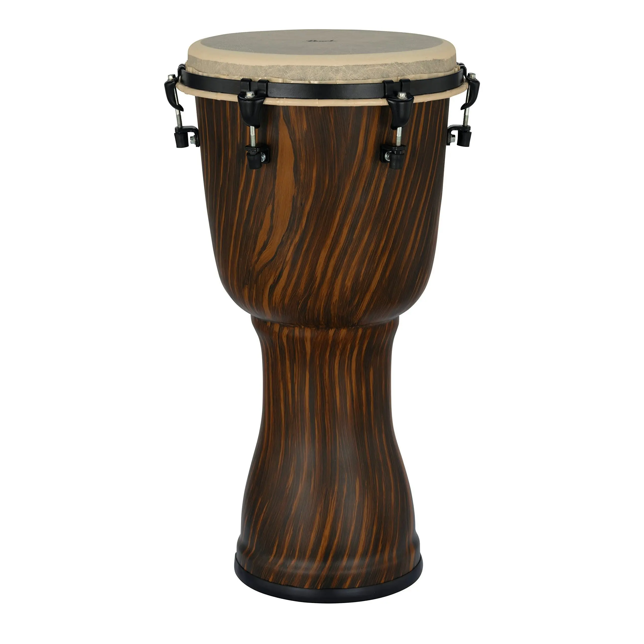 Pearl 12" Top Tuned Synthetic Djembe, Artisan Straight Grain Limba (PBJV12685)