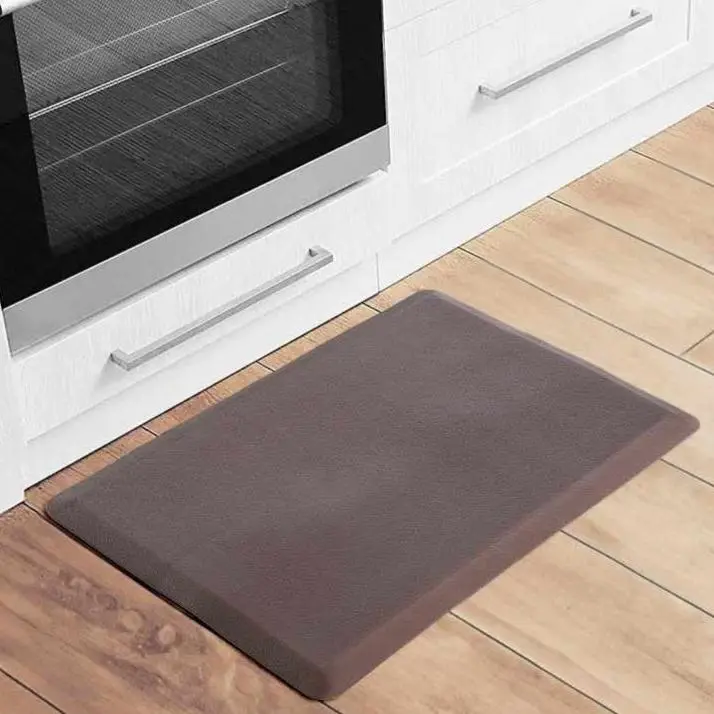 Anti-Fatigue Kitchen Mat, Brown Indoor Area Rugs, Home Decor Rugs