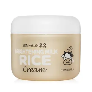 Kwailnara Moisturizing Rice Milk Cream | Long Lasting Hydrating, Soothing, Nourishing w/Milk Protein Extract, Royal Jelly, Vitamin Complex | Korean Skin Care | 100ml / 3.38 Fl. oz