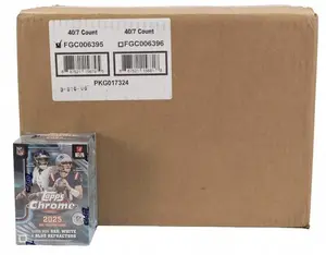 2025 Topps Chrome 1/2 Blaster Case 20x Blaster Boxes PYT #22