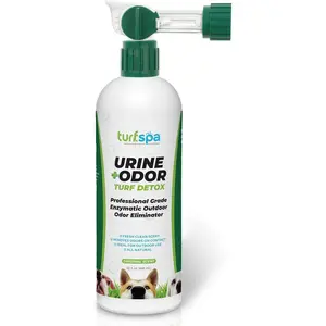 32 oz Professional Enzyme Cleaner & Odor Eliminator for Artificial Grass Turf Concrete Patio Kennels, Pet Urine Enzymatic Cleaner for Dogs & Cats