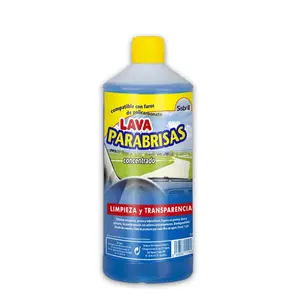 Windshield Washer Fluid: Clears Insect Marks, Road Dust & Dirt – Safe for Windshields & Headlights, 5 Gal from 1 Unit, No Residue or Squeaks