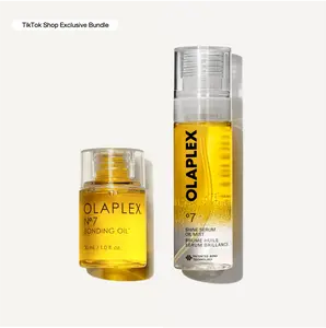 OLAPLEX Two Ways Shine Duo - Weightless styling oil + 2-in-1 replenishing repair treatment for instant shine, hydration + protection