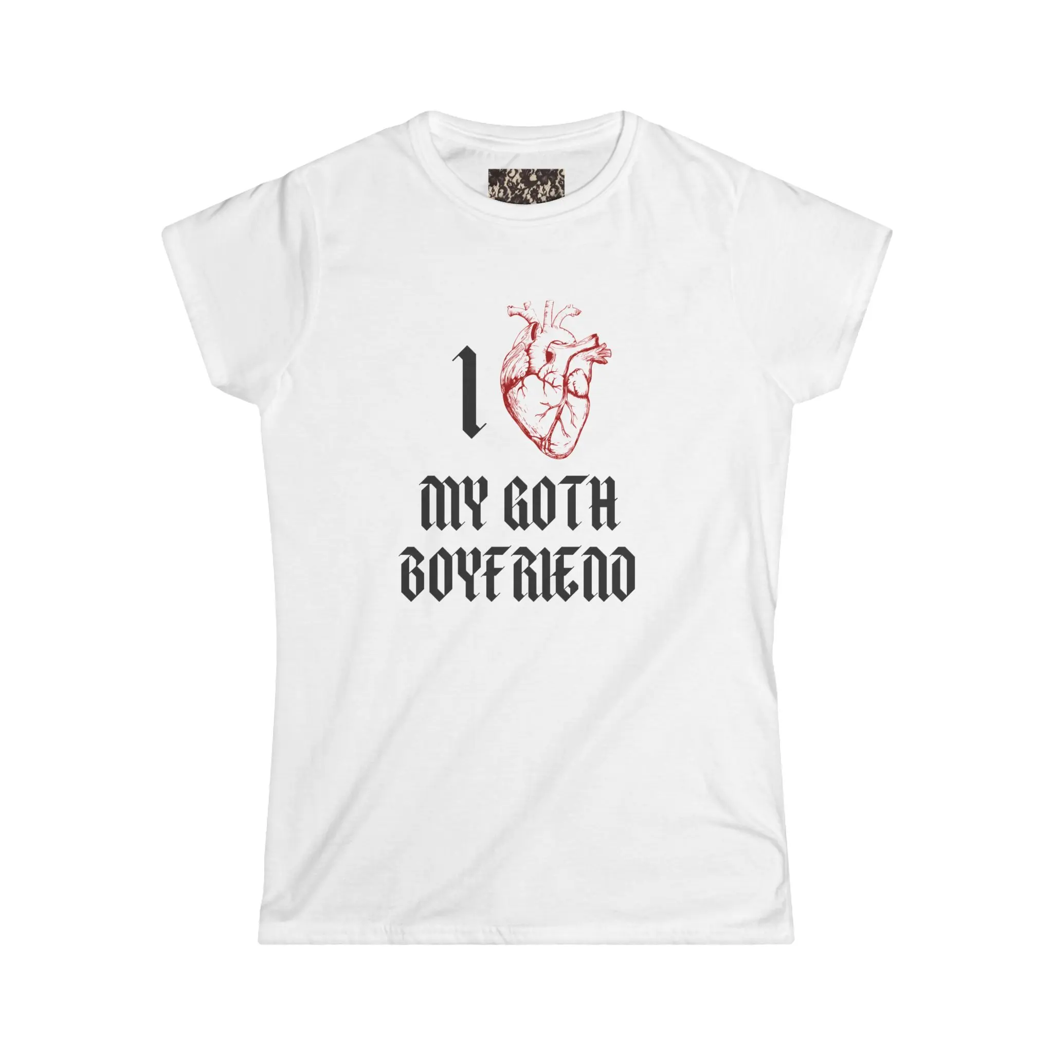 I Heart My Goth Boyfriend Tee | Gothic Heart Design