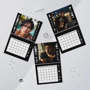 Morally Grey Book Boyfriend Calendar HG 2026 Morally Gray Romantasy Merch Booktok Merch Bookstagram Gift Dark Romance Dramione Haunting Adeline