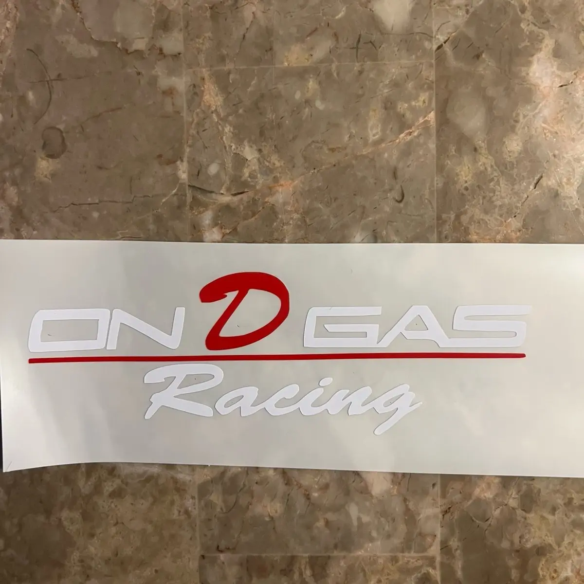 On D Gas Sticker - TikTok Shop
