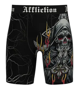 Affliction Men's  Boxer Phantom Fire