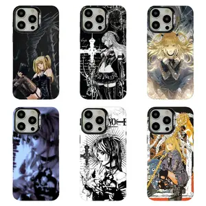 Misa Amane Phone Case Gothic Manga & Punk Aesthetic Design Compatible for iPhone 17 16 15 14 13 12 11 and for Samsung S21-S25 Ideal Gift for DN Collectors