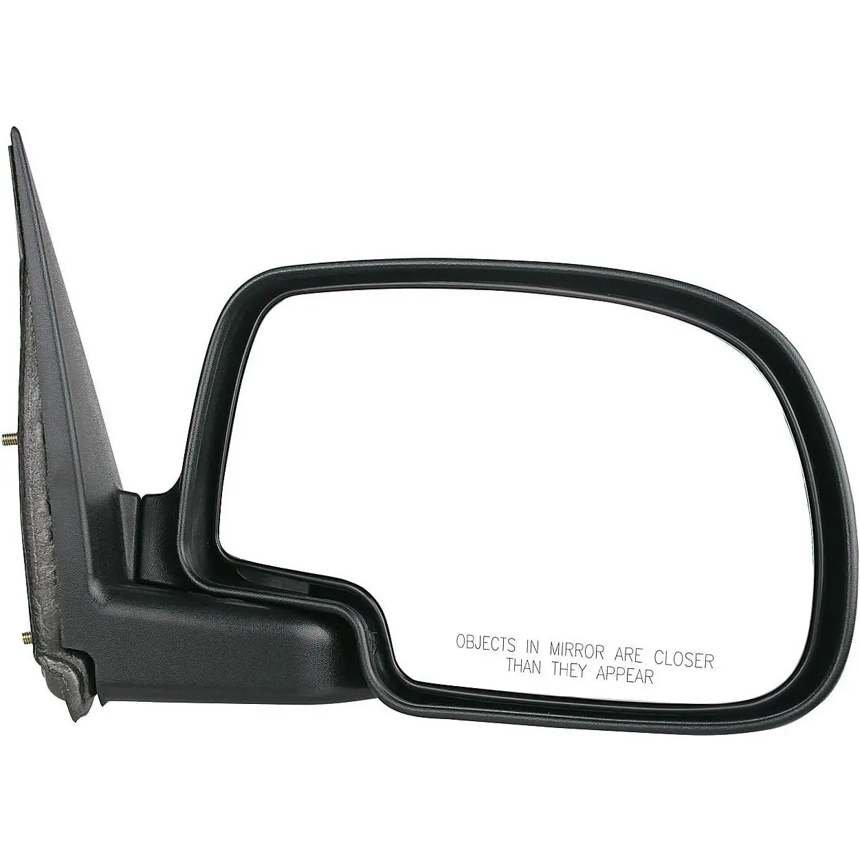 955-069 Passenger Side Manual Remote Door Mirror - Folding Compatible with Select Chevrolet / GMC Models, Black