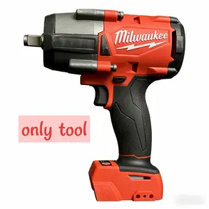 Milwaukee M18 Combo Kit, 1000Nm 1/2" High Torque Impact Wrench & Laser Corded Circular Saw for Truck & Construction Work