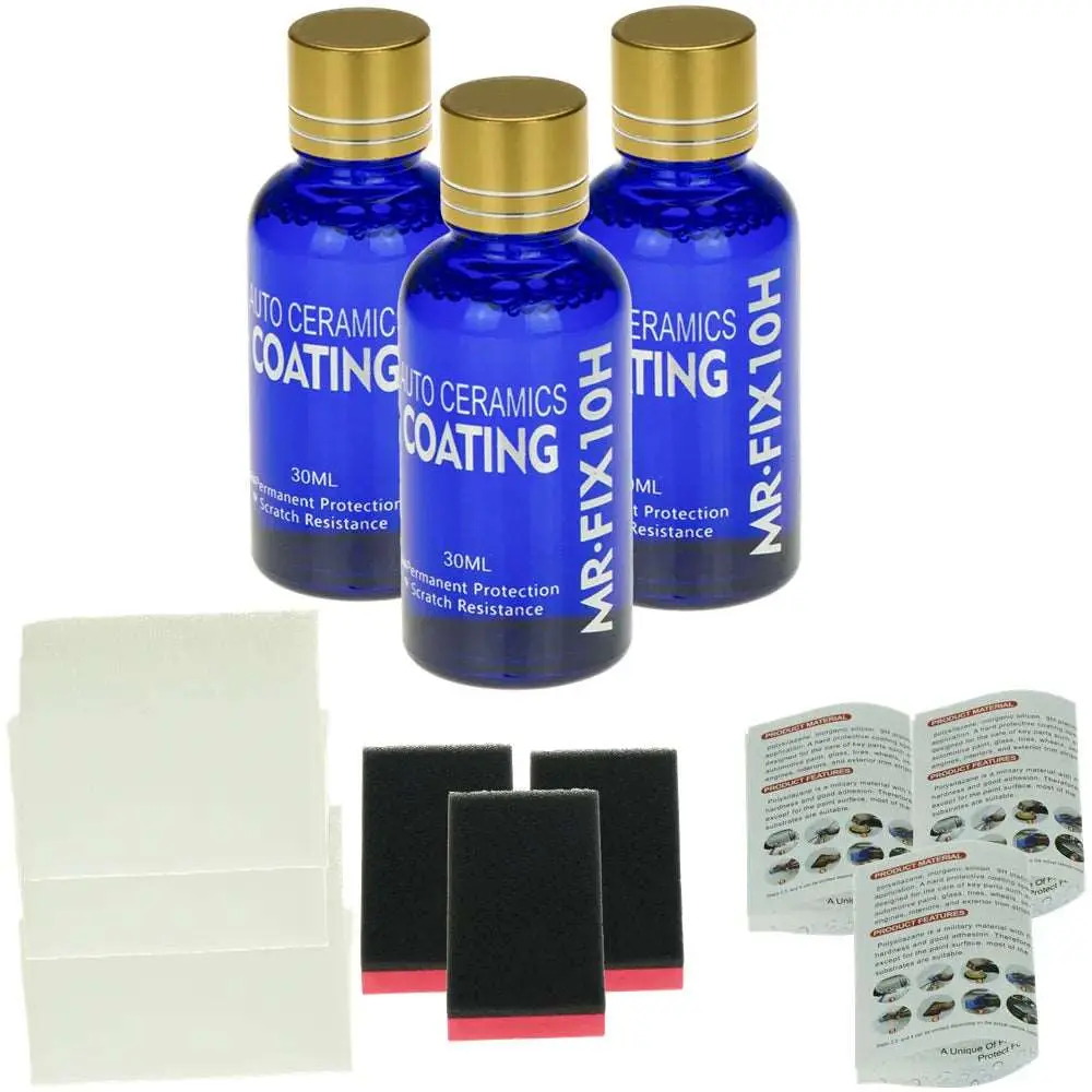 10H Ceramic Coating Anti-Corrosion, Liquid Glass Coating
