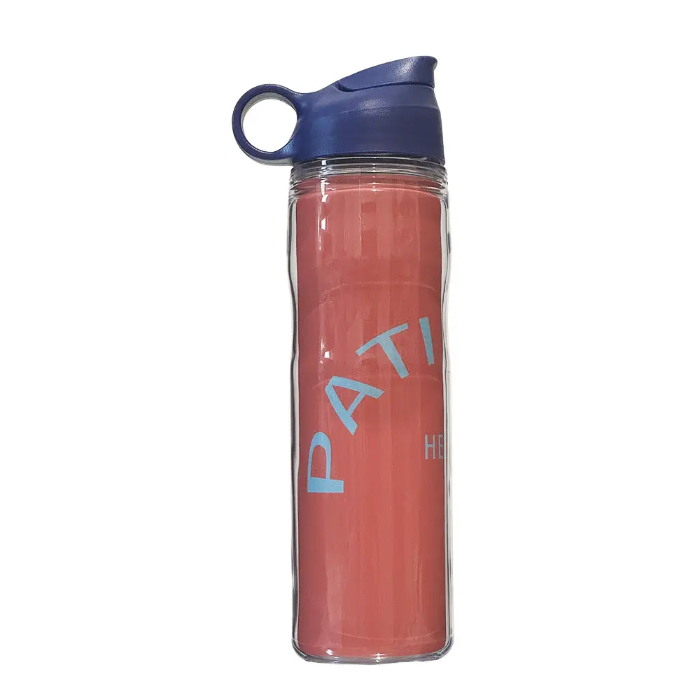 Patience Helps | Custom Water Bottle | #SelfLove #Motivation Daily Reminder | Unique Creative Gifts | Reusable Artisan Drinkware Tumbler | 19 oz Leakproof 2-Walled Durable Tritan