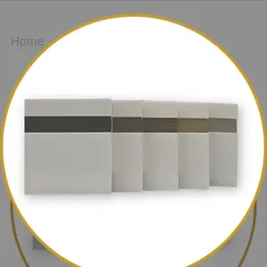 Box of 5 Baseboard Mouldings with Wood Grain Pattern Inserts to compliment any interior design. Perfect for construction project at home or at your business.