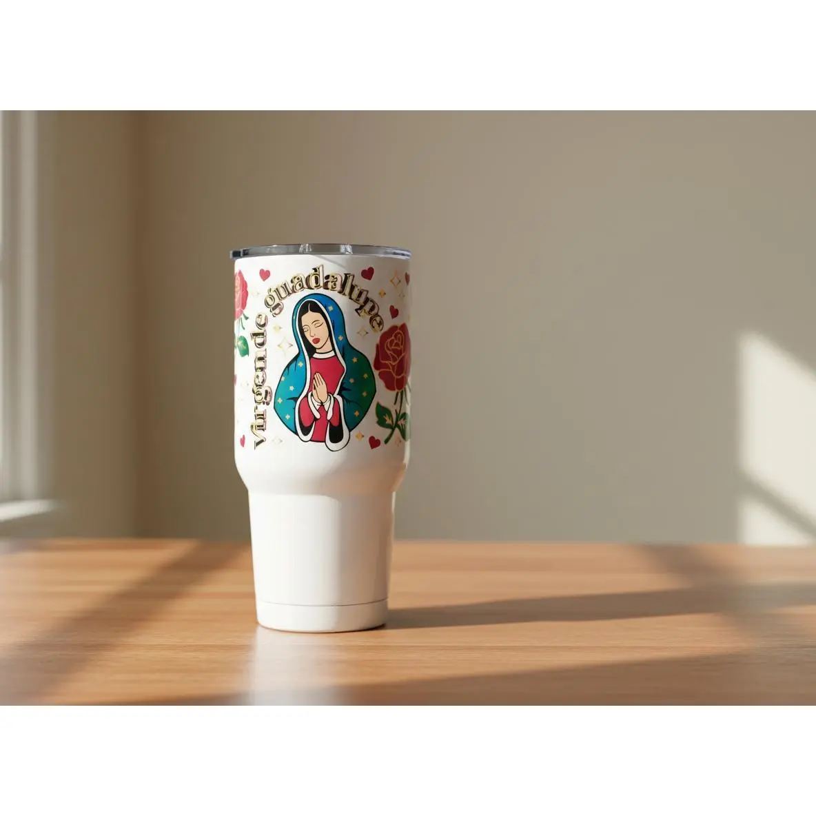 Virgen de Guadalupe - UVDTF Wrap for cups/hard surfaces Sticker