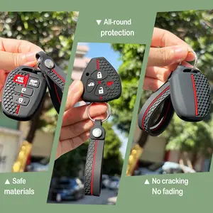 Toyota Camry 2019 Keychain, Silicone Car Accessory Compatible with Toyota Models, Durable & Stylish Design for Everyday Use