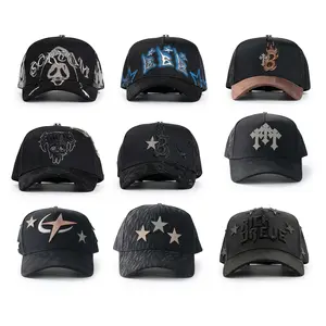 Barbas Hats Collection Premium Snapback –  Chrome Stitch Embroidery, Luxury Streetwear Trucker Cap for Men & Women