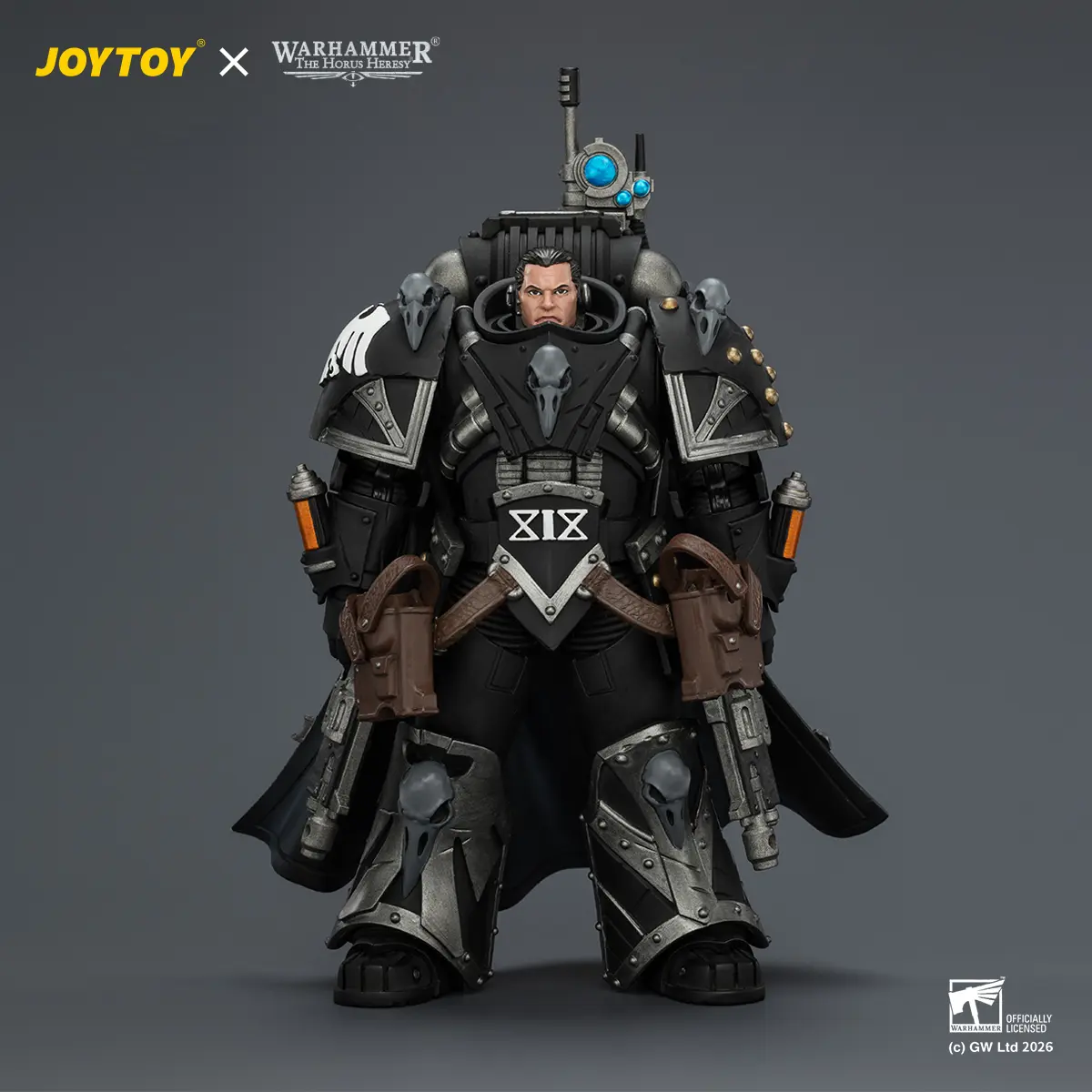 JOYTOY Warhammer "The Horus Heresy" 1/18 Action Figures Raven Guard Kaedes Nex, the Blood Crow with Fulcrum hand cannons