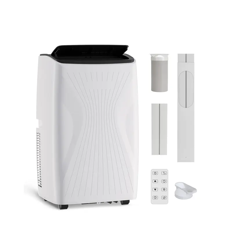 14,000 BTU Portable Air Conditioner, 3-in-1 Portable AC Unit with Cooling Dehumidifier & Fan, Remote Control, Sleep Mode & 24H Timer for Rooms Up to 700 Sq. Ft
