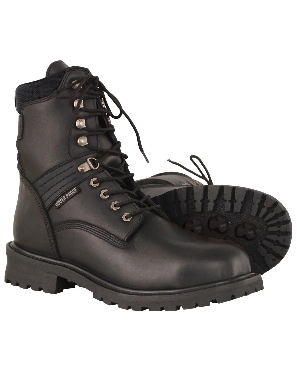 Milwaukee Leather Men's Men'S 7" Waterproof Boot Round Toe - Mbm9036wp