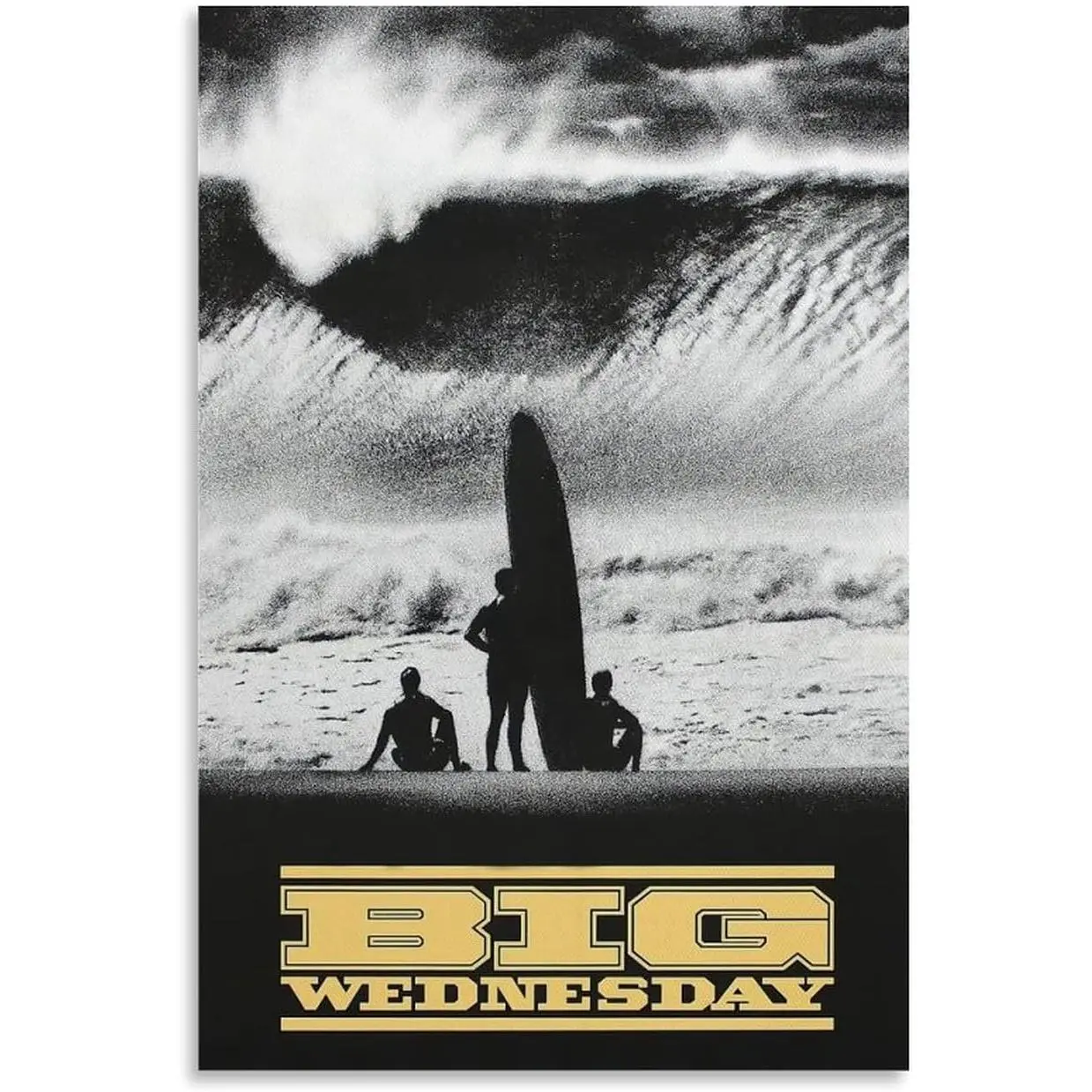 Big Wednesday Movie Poster Canvas Art Posters for Room Aesthetic And Wall Art Picture Living Room Decor Poster