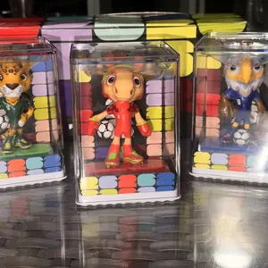 [Set of 3] FIFA 2026 World Cup Mascot Official Licensed Toy Figurines Collectable Soccer (Maple, Zayu & Clutch) Summervibes outdoorfun anime collectible,summerwins Figures Set