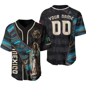 Custom Mexico Jerseys for Men, Jersey Mexico, Mexico Baseball Jersey