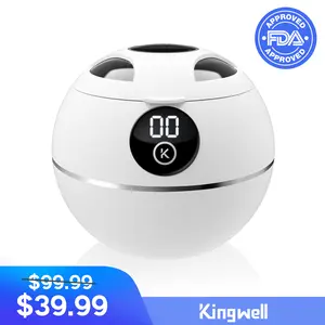 Kingwell Ultrasonic Denture Cleaner - Oral Cleansing Product for Denture Care