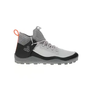 Vivobarefoot Mens Magna Lite Water Resistant Sg Round Toe Hiking Hiking Casual Boots Ankle - Black, Grey