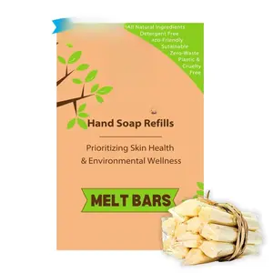 Zero Waste FOAMING Hand Soap Refills - Eco-Friendly and Plastic Free - Real Plant Powered Ingredients! Moisturizing handsoap - Saving the Plant and your skin. Makes 48 ounces. Variety Pack (Unscented)