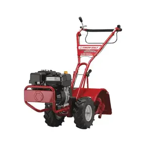Troy-Bilt Super Bronco CRT Rear Tine Tiller - 208cc Gas-Powered Garden Tool, 16-in Tilling Width, Handle-Equipped, Model 21D-65M8766