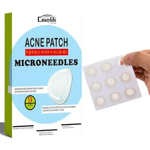 Acne Patch, 9 Counts/set Micro Needle Acne Patch, Invisible Acne Cover Patch, Zit Patch, Pimple Patch, Blemish Patches, Face Acne Patches, Skin Care Product, Acne Clearing Products