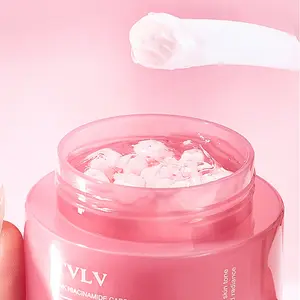 Pink Niacinamide Capsule Cream Hydrating Moisturizing Capsule Cream Lazy Moisturizing Cream Halloween Christmas Gift Set