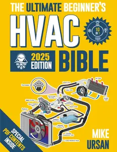 HVAC BIBLE [10 in 1] The Ultimate Beginner's Guide: Mastering Residential & Commercial Systems, Setup to Advanced Troubleshooting, Practical Maintenance, Energy Efficiency, and Career Insights