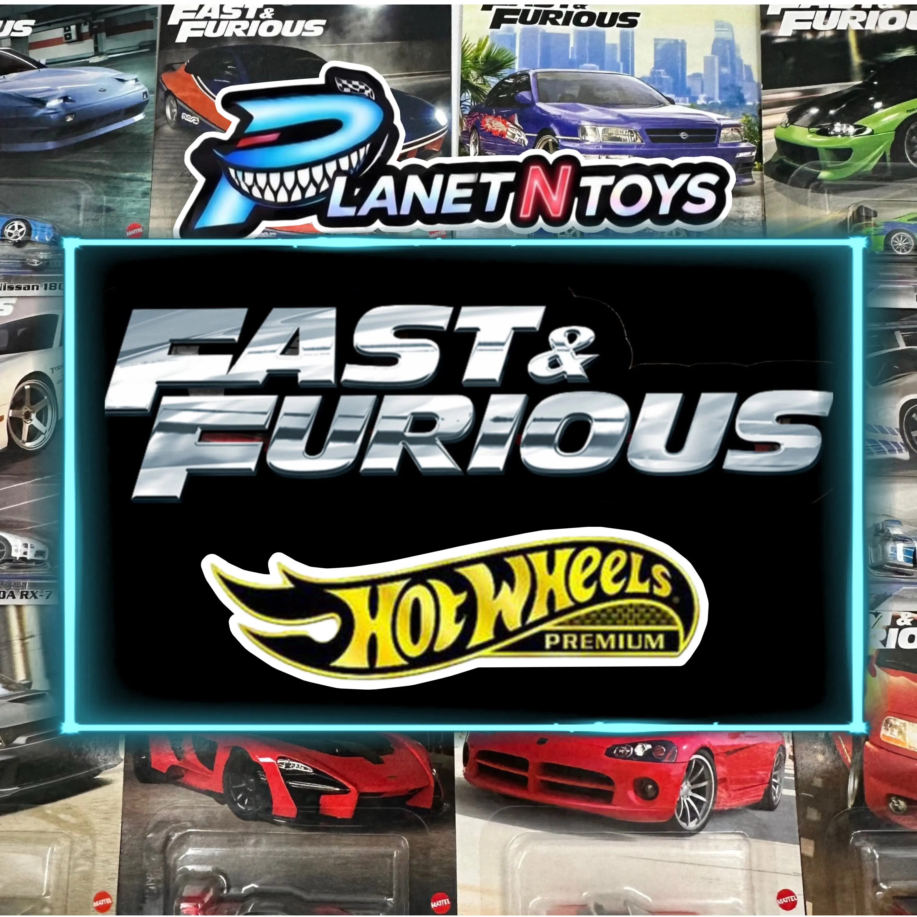 Hot Wheels Premium Fast & Furious Diecast 1:64