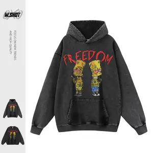 VINTAGE Street The Simpsons Hoodie/Sweatshirt T1129