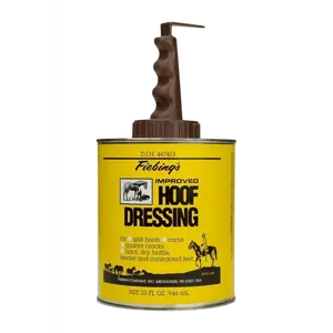 Fiebing's Hoof Dress Can With Brush