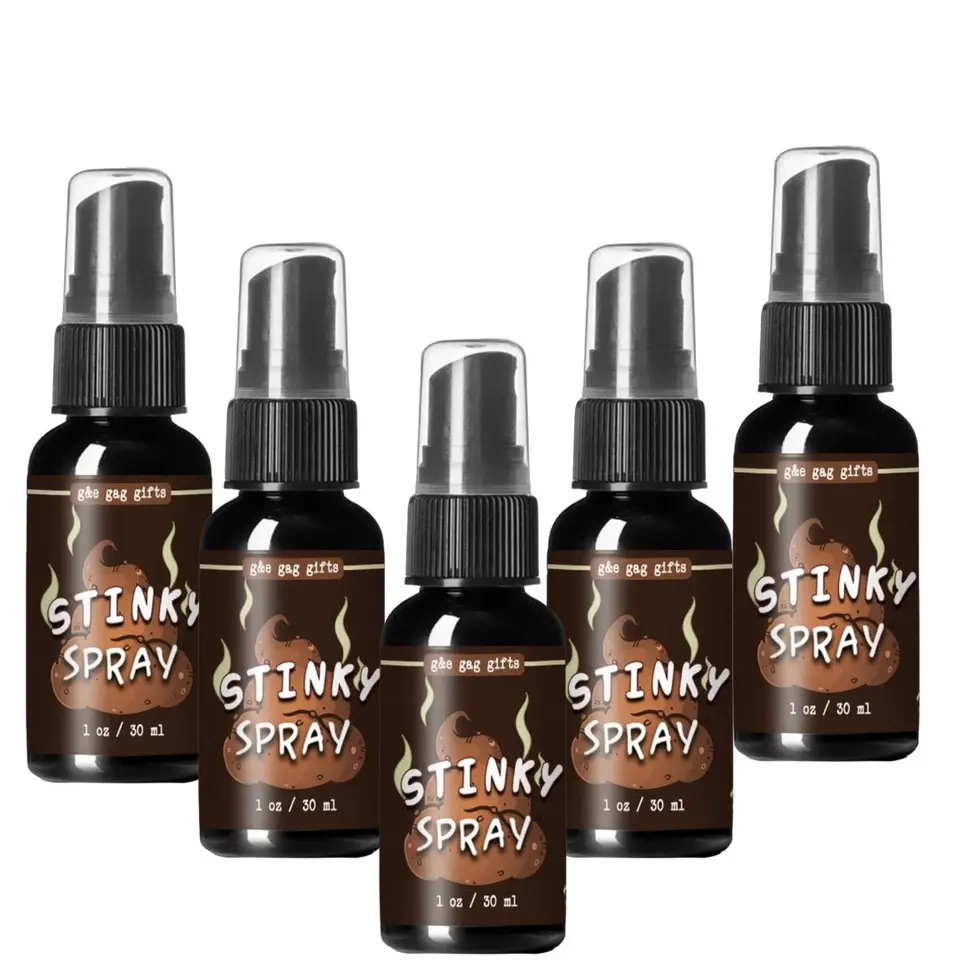 5 Pack Stinky Fart Spray - Real Version